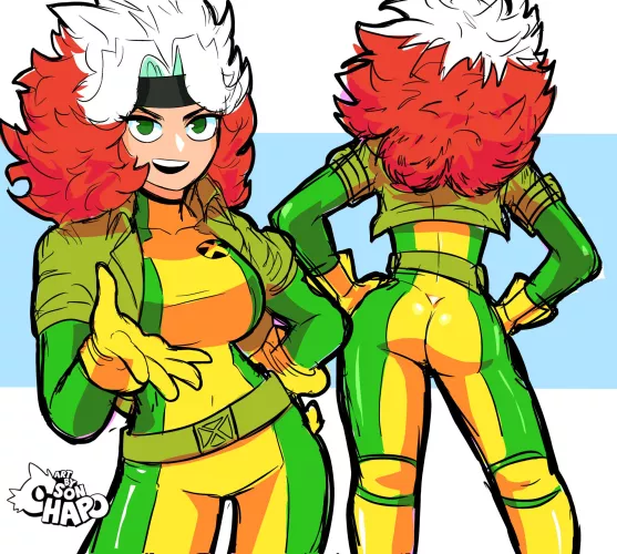 Rouge from two different angles by LafterMastr