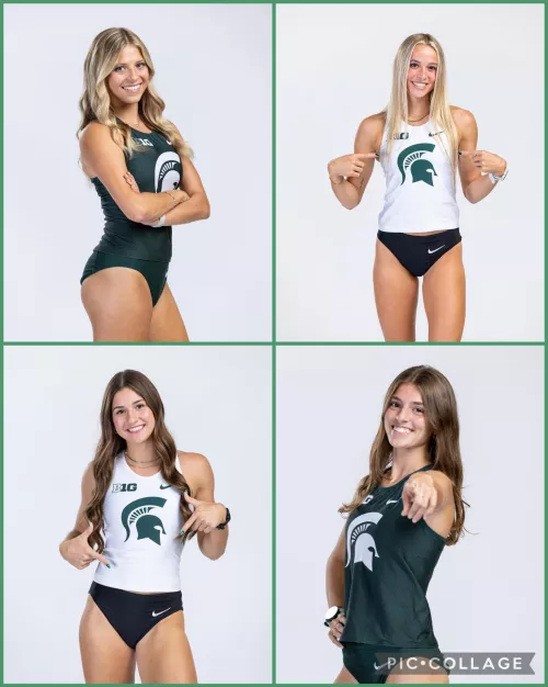 Speedy Spartans 💚🤍💚 by ModernHagiography