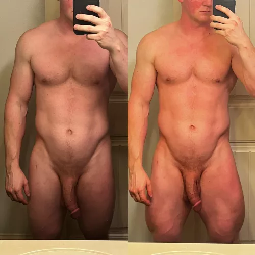 The difference flexing makes in proportion  by dontlookaway1