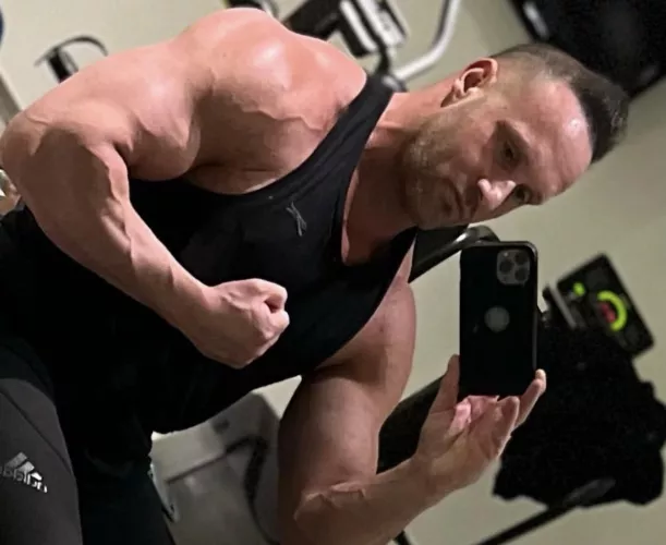 Today’s gym pump! Thoughts!? (M)41 by ArmPowerful6375