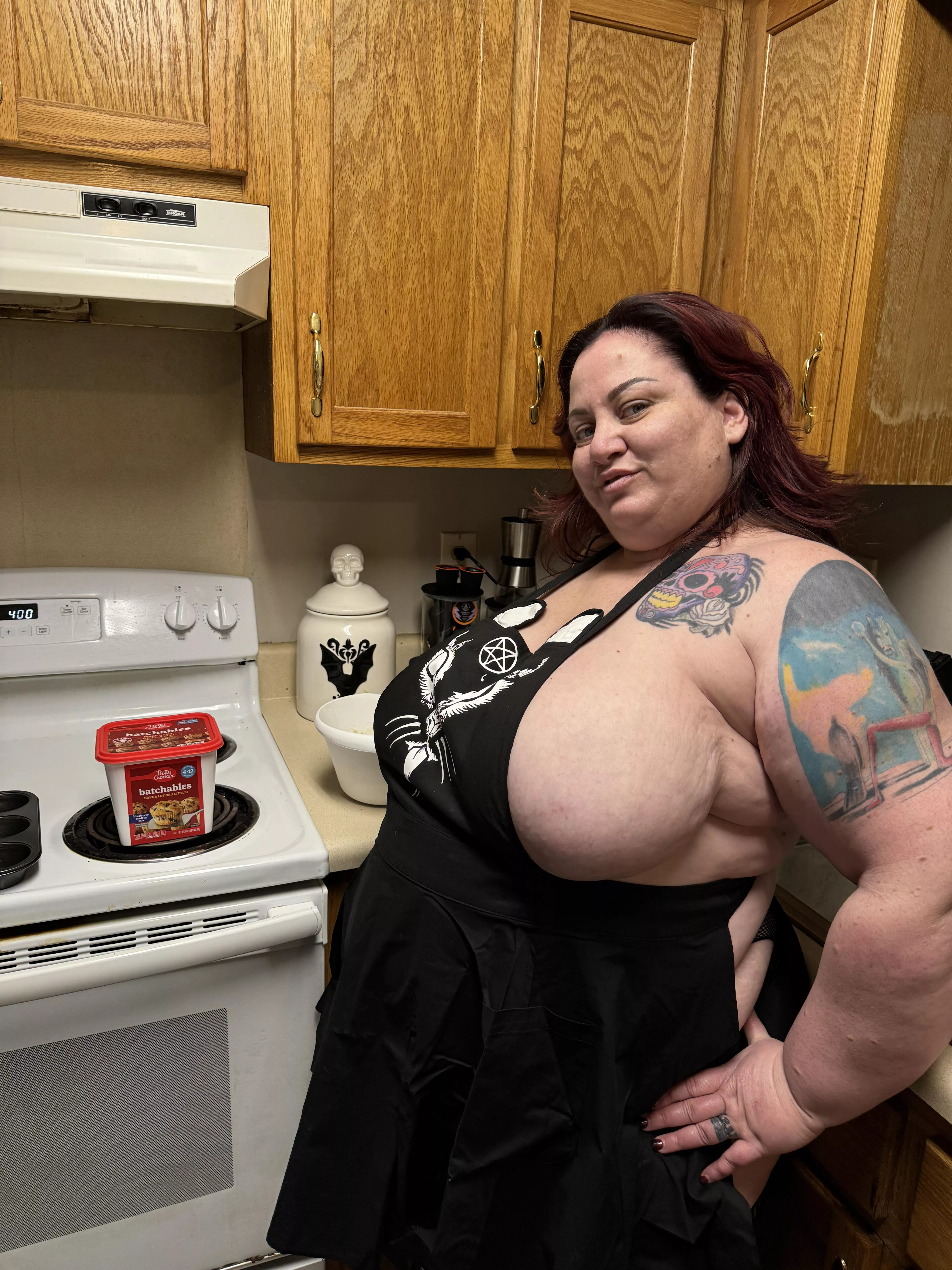 Up to no good in the kitchen :) posted by Opening_Procedure852