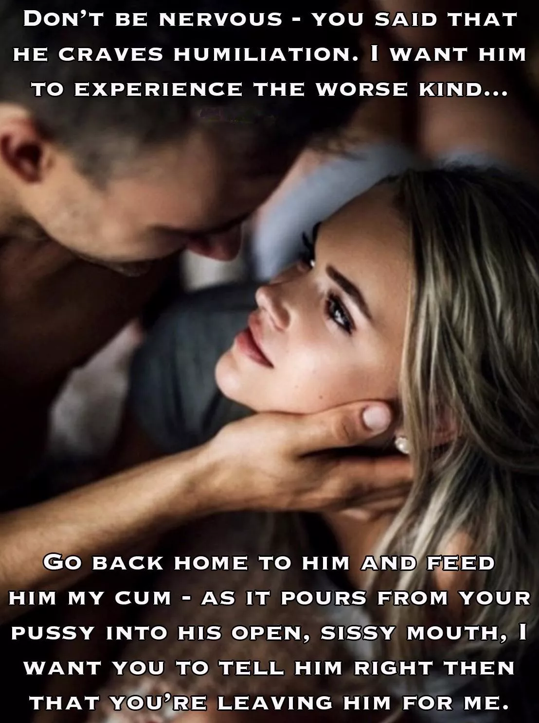 Well, if she’s gonna leave you, why not do it in a way you’ll never forget… posted by biffa_b_