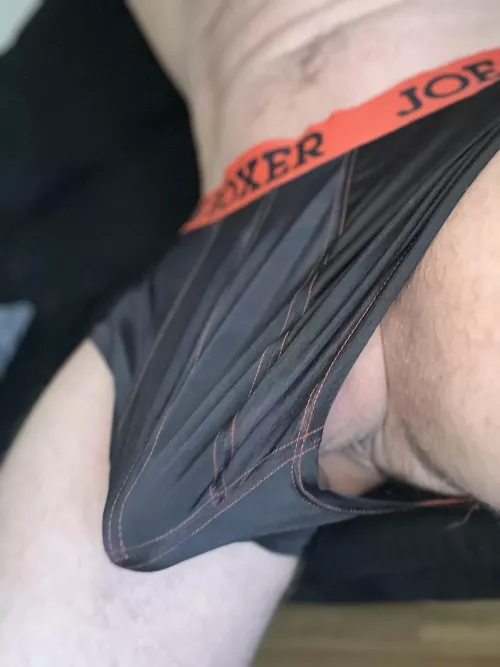 You can pull them to the side and let it out if you want!! by Lftnghvy21