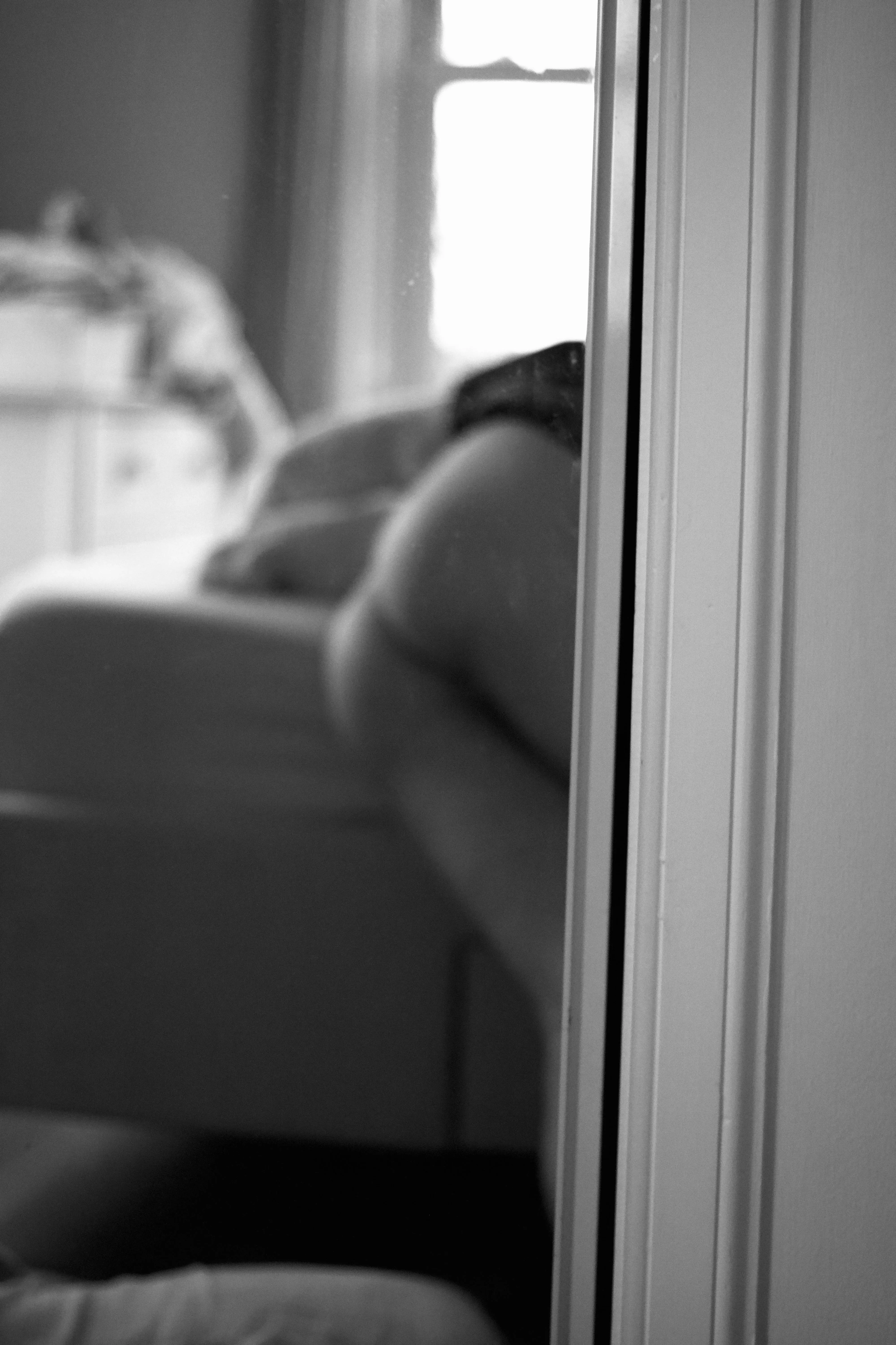 A blurry reflection posted by adam_next_door