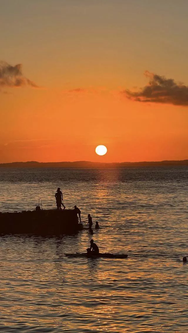 a sunset on the beach posted by Emmablackbbw
