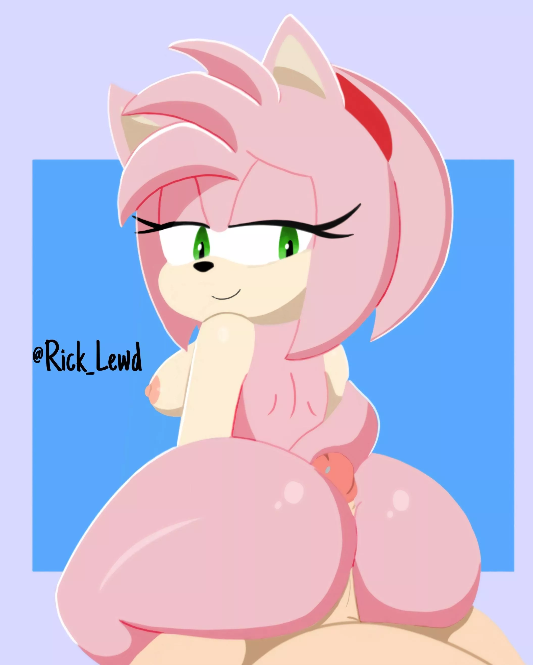 Amy Rose cake (made by me: Rick_Lewd) posted by rickAMV