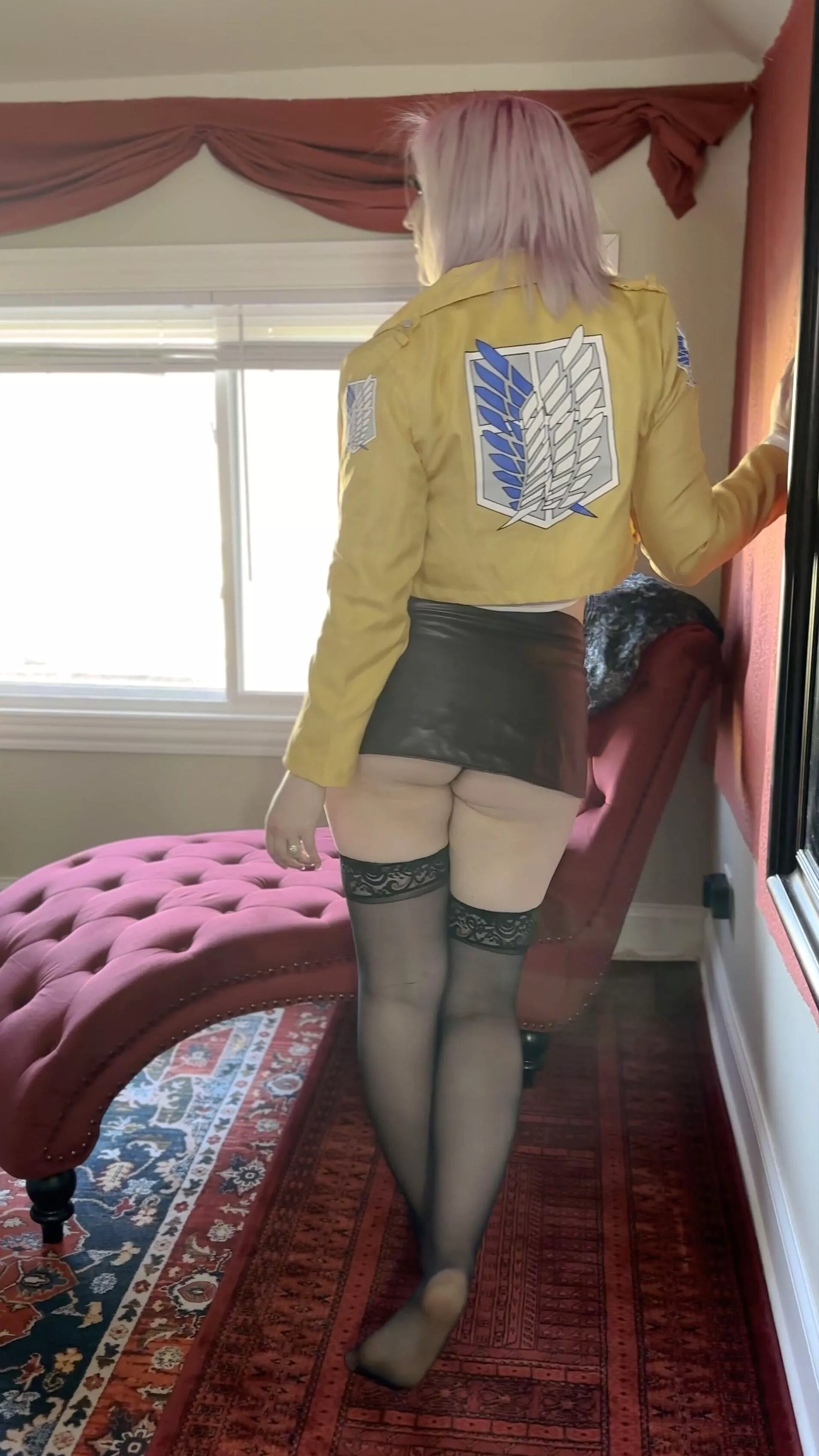 AOT cosplay. Is this too revealing for taking out titans, captain? posted by Roxxiandleo