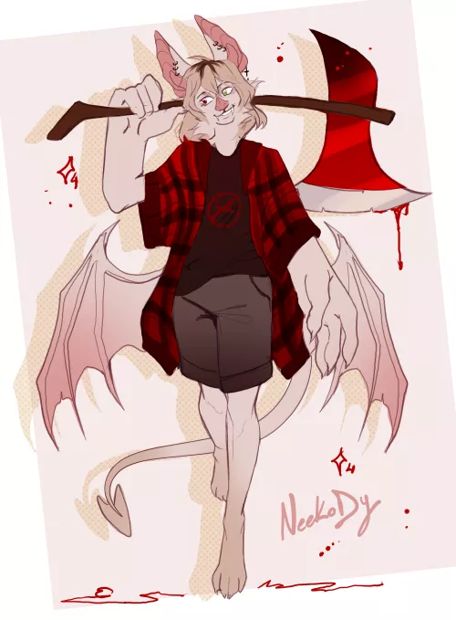 Bat 🦇 (Art by me) by Andydyw