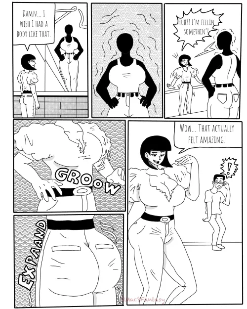 Bimbofied Mannequin  by mckinley2000