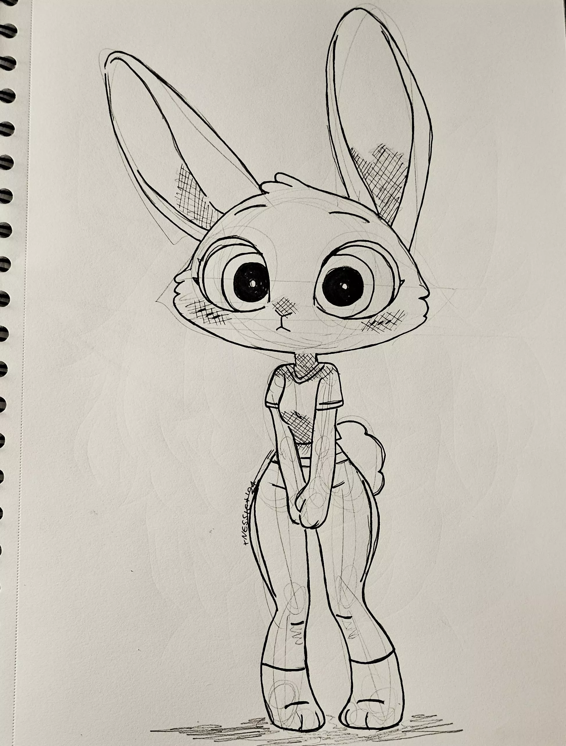 Bnnuy being shyest bun by me posted by SammyFoxtrot
