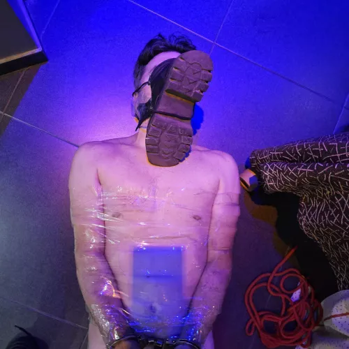 Bondage session with trained sissy. by mistresskala