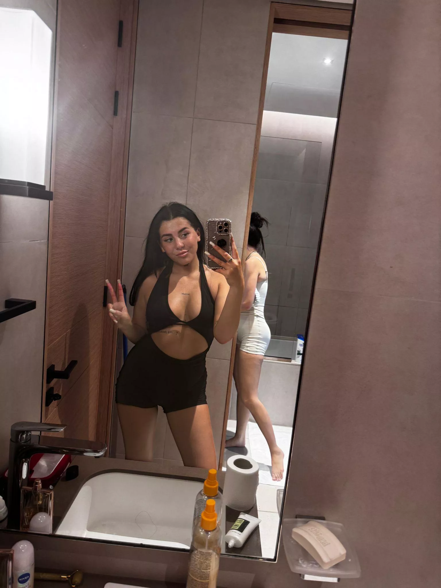 Do i look sexy in this croptop? posted by Novalee_Allen