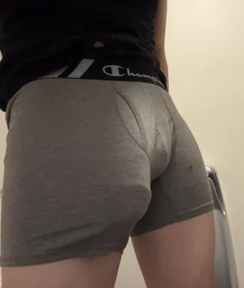 Do you see why I can’t wear grey sweatpants in public 🫣 by CharacterCar9090