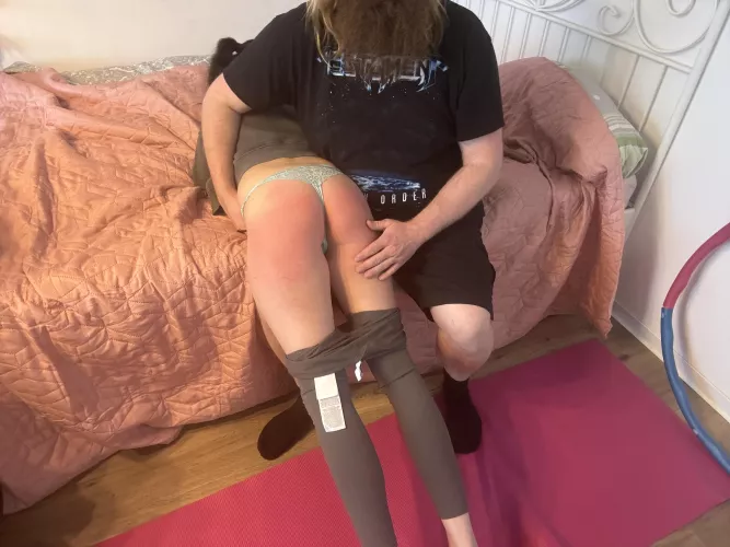 Gettin' spanked otk :) [f] by Naughty_Hanna_OnTour