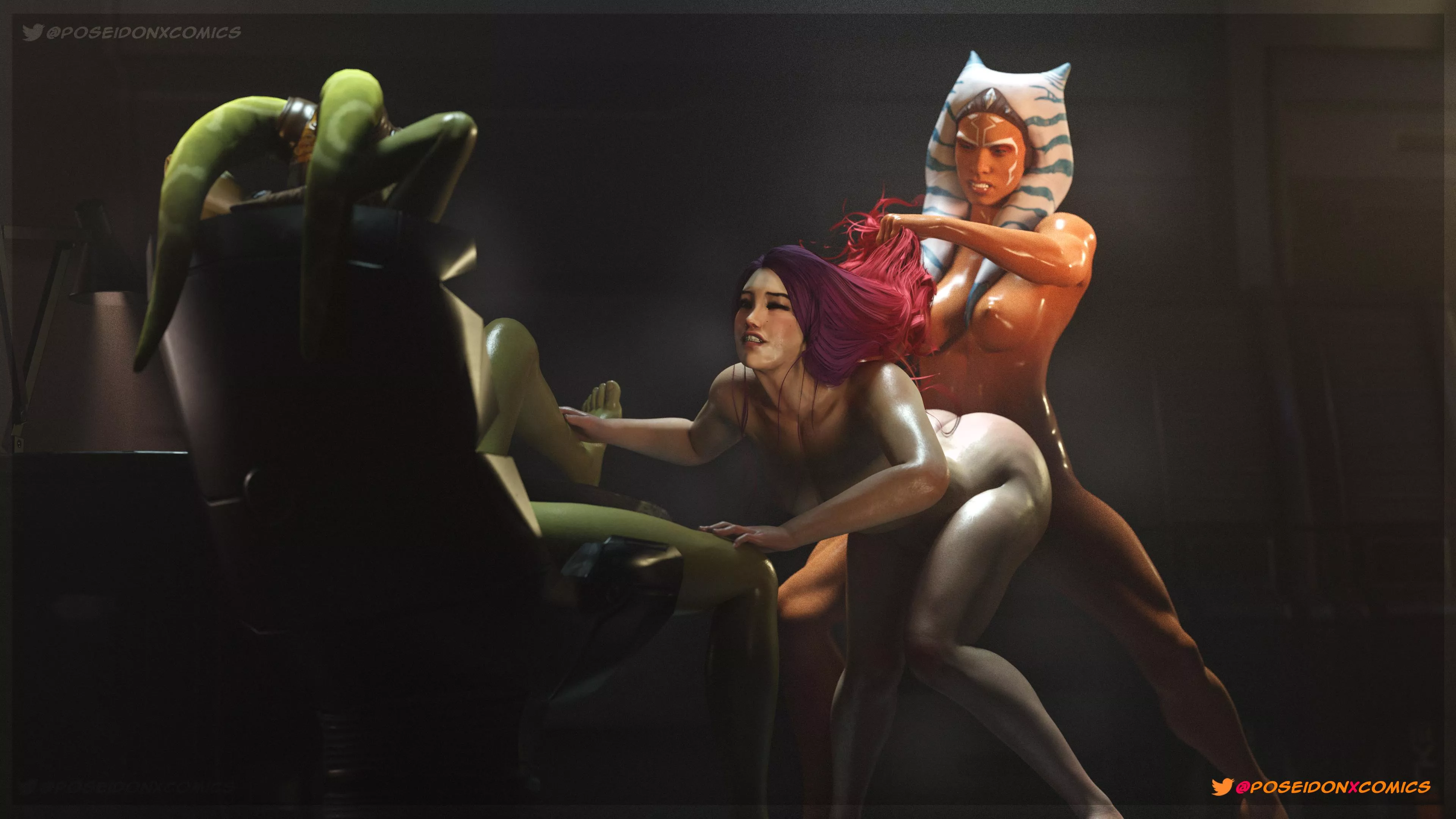 Hera, Sabine & Ahsoka [Star Wars] (PoseidonX)  posted by Kyoto709
