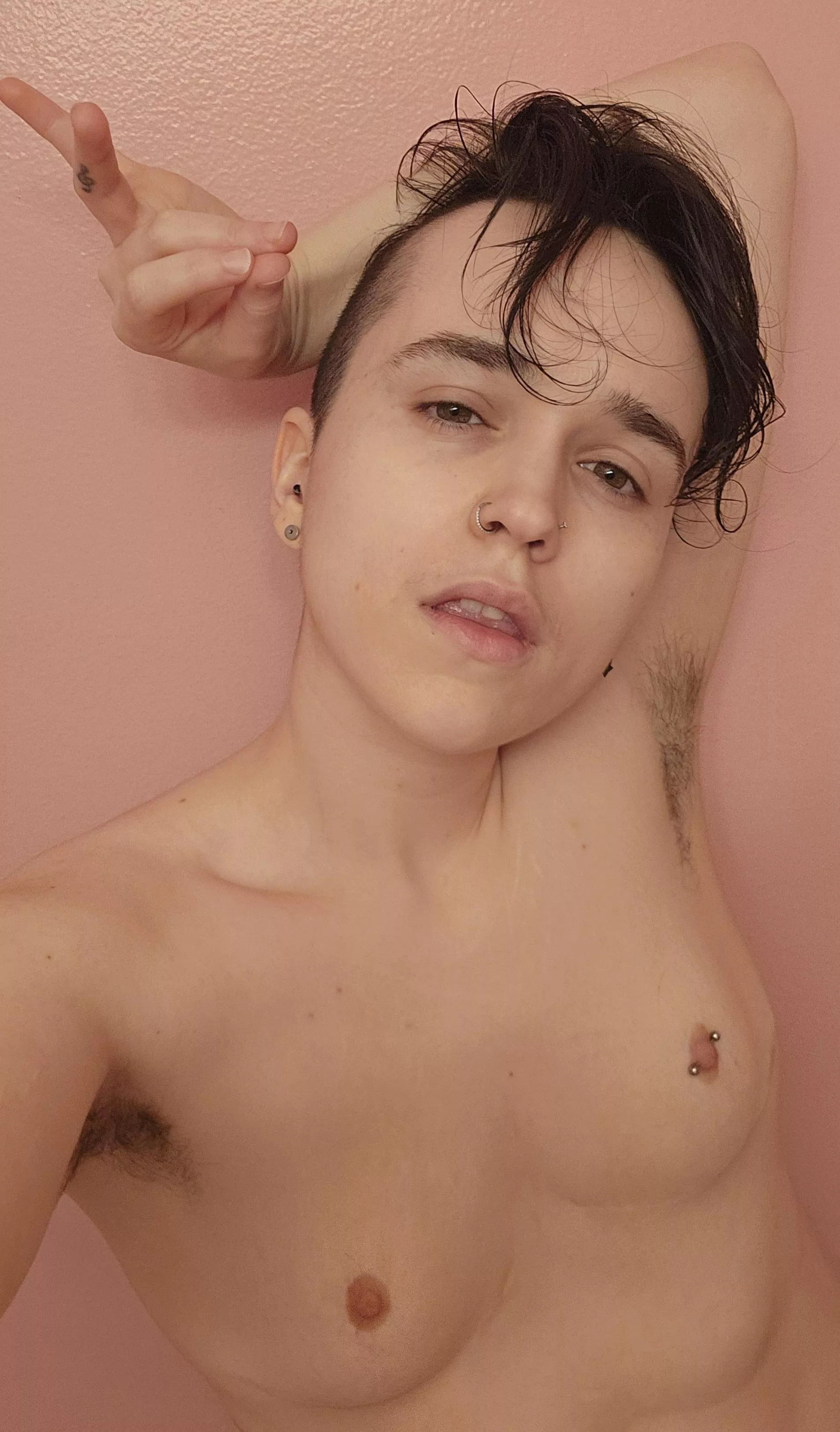 I heard nudes cheer ppl up. C'mere my sad lil one 🖤 posted by vampire-sympathizer