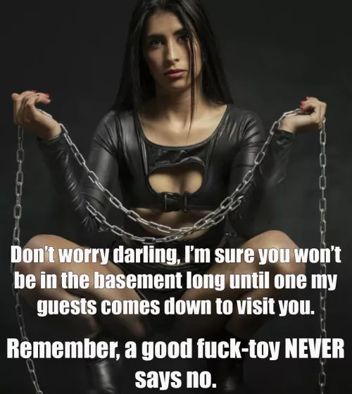 It’s hard to say no when your mouth is full though…  by biffa_b_