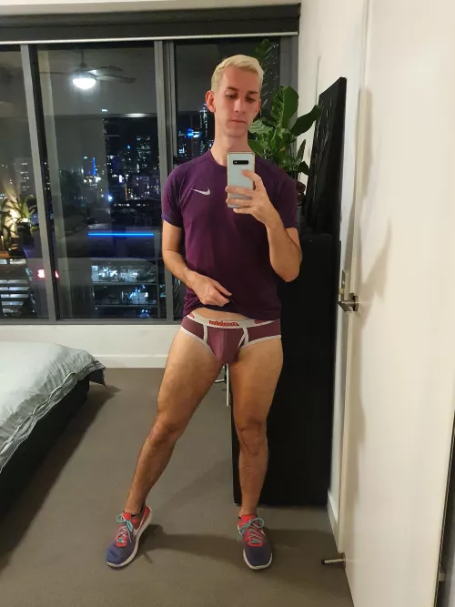 Love getting sweaty after a workout, who wants to join me in the shower? by Archerussy