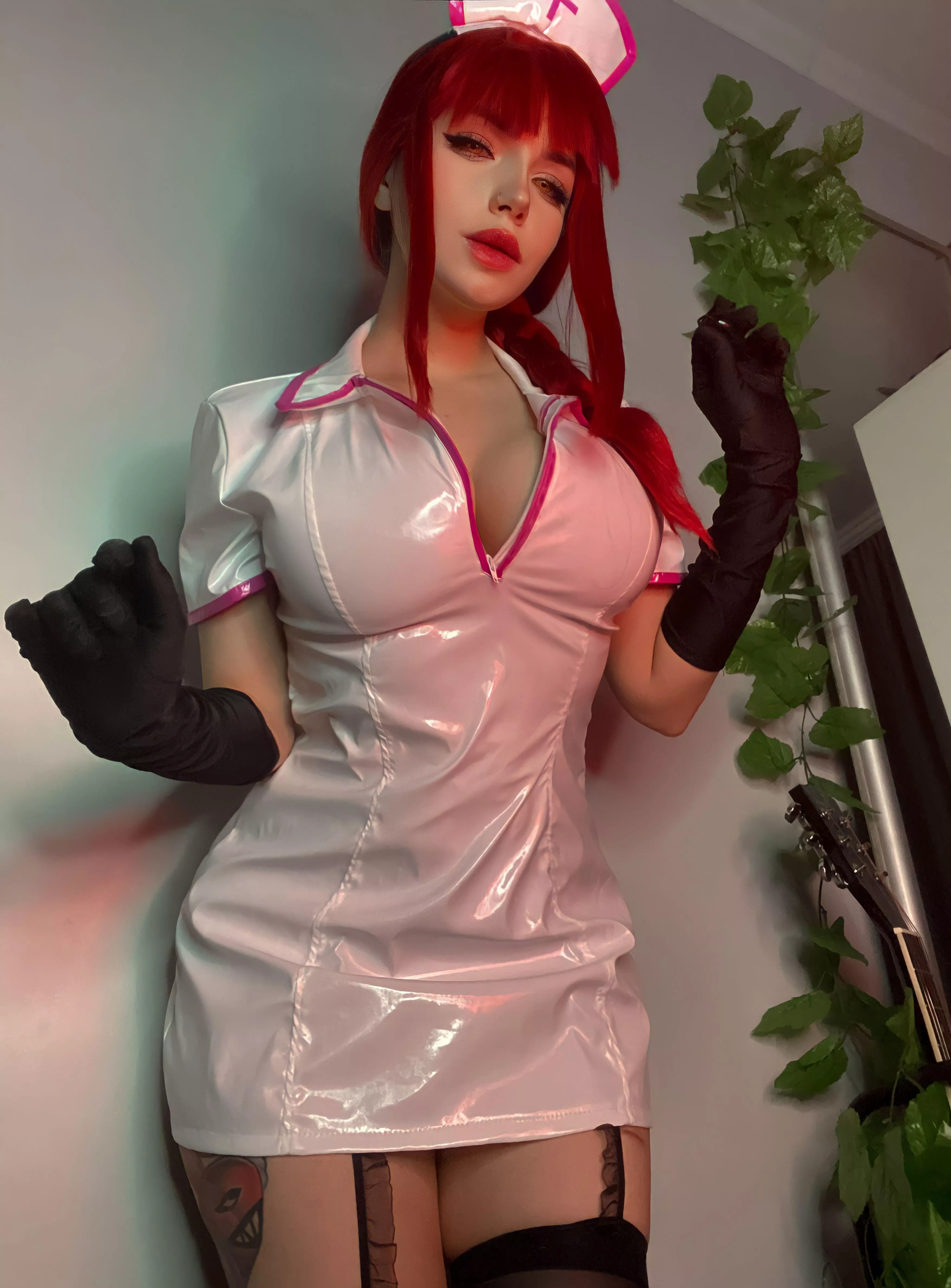 Makima nurse (chainsaw man) by me posted by Wiggly_Pizza_