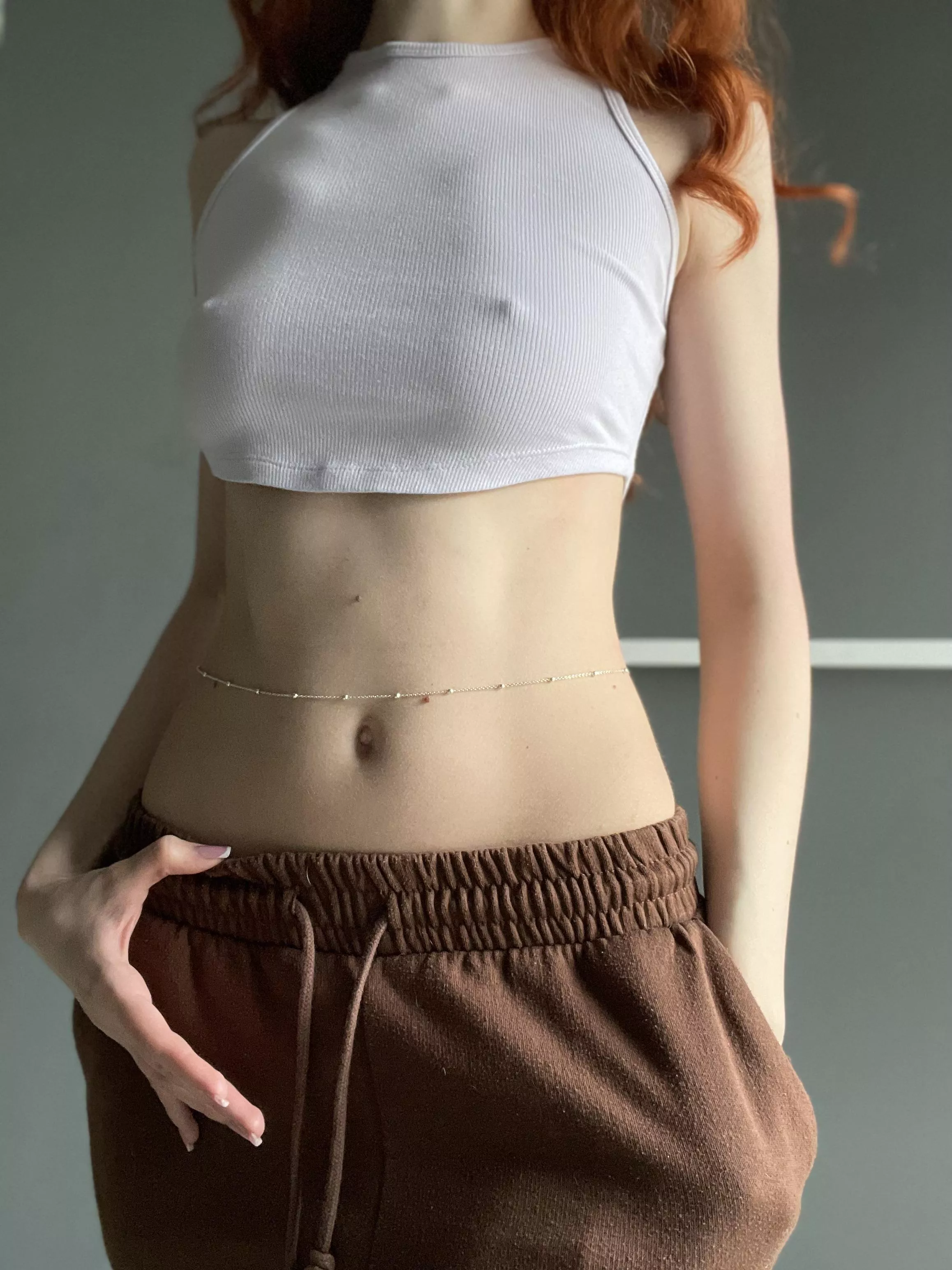 No need to pierce them.. they are too perky anyway posted by long-legzzz