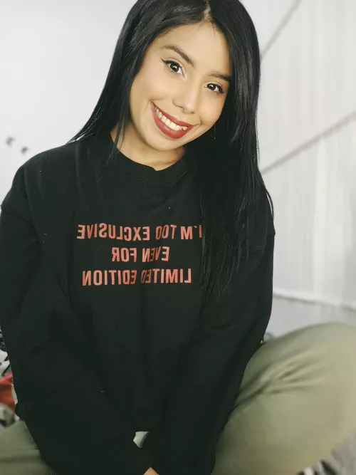 Smile without makeup by miley8192