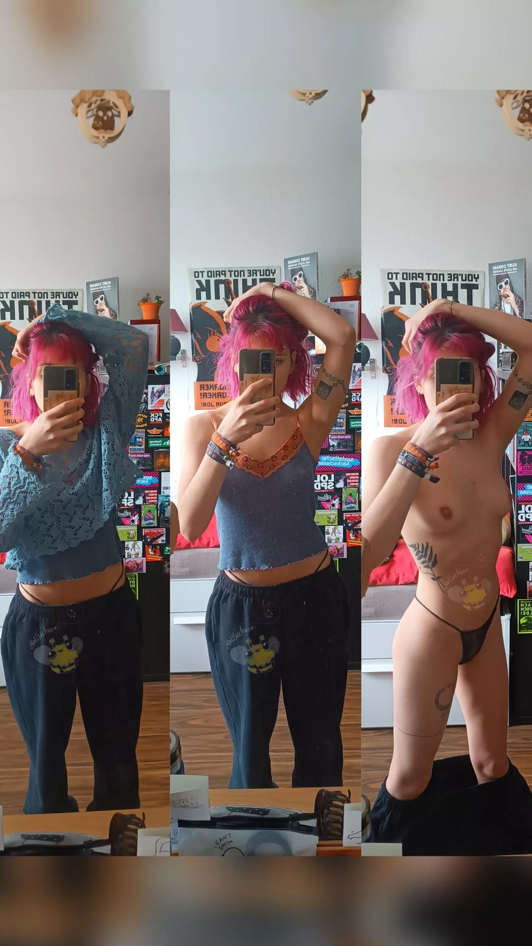 This thong is actually basically nothing posted by MalBeehave