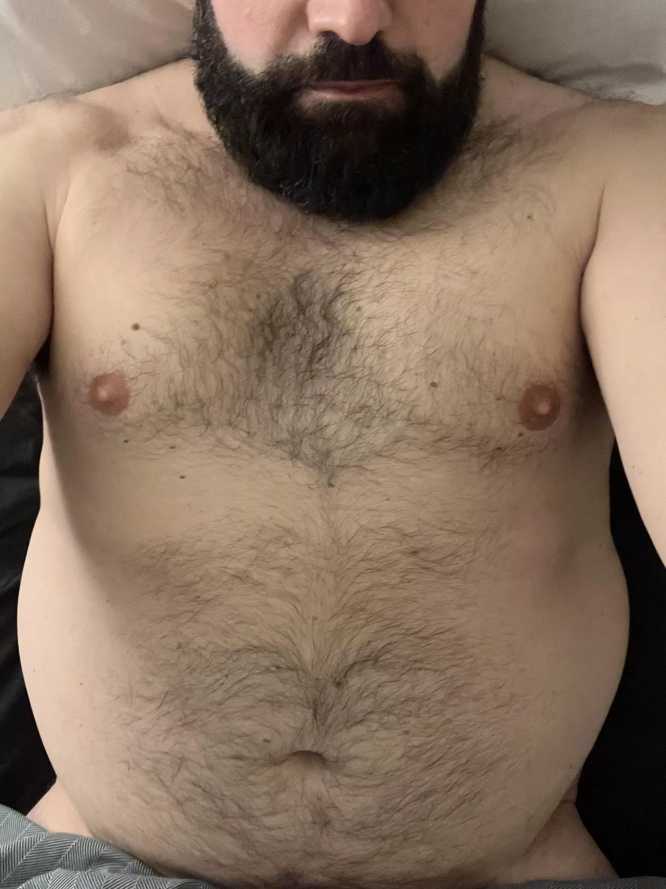 What do you guys think? My torso and facial hair - interested in your opinion! posted by melgiver