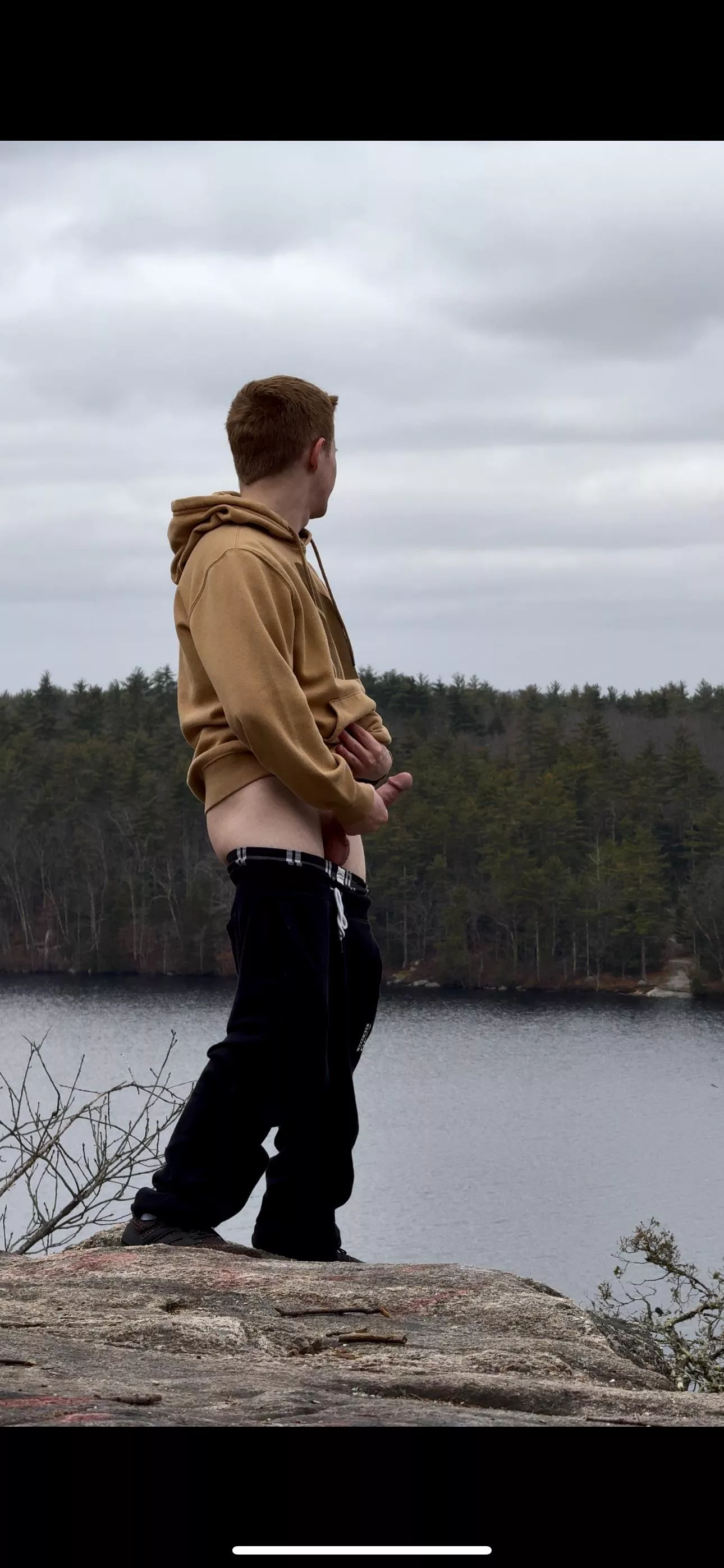 What would you do if you found a cute boy like me on a hike? posted by BrandonBator