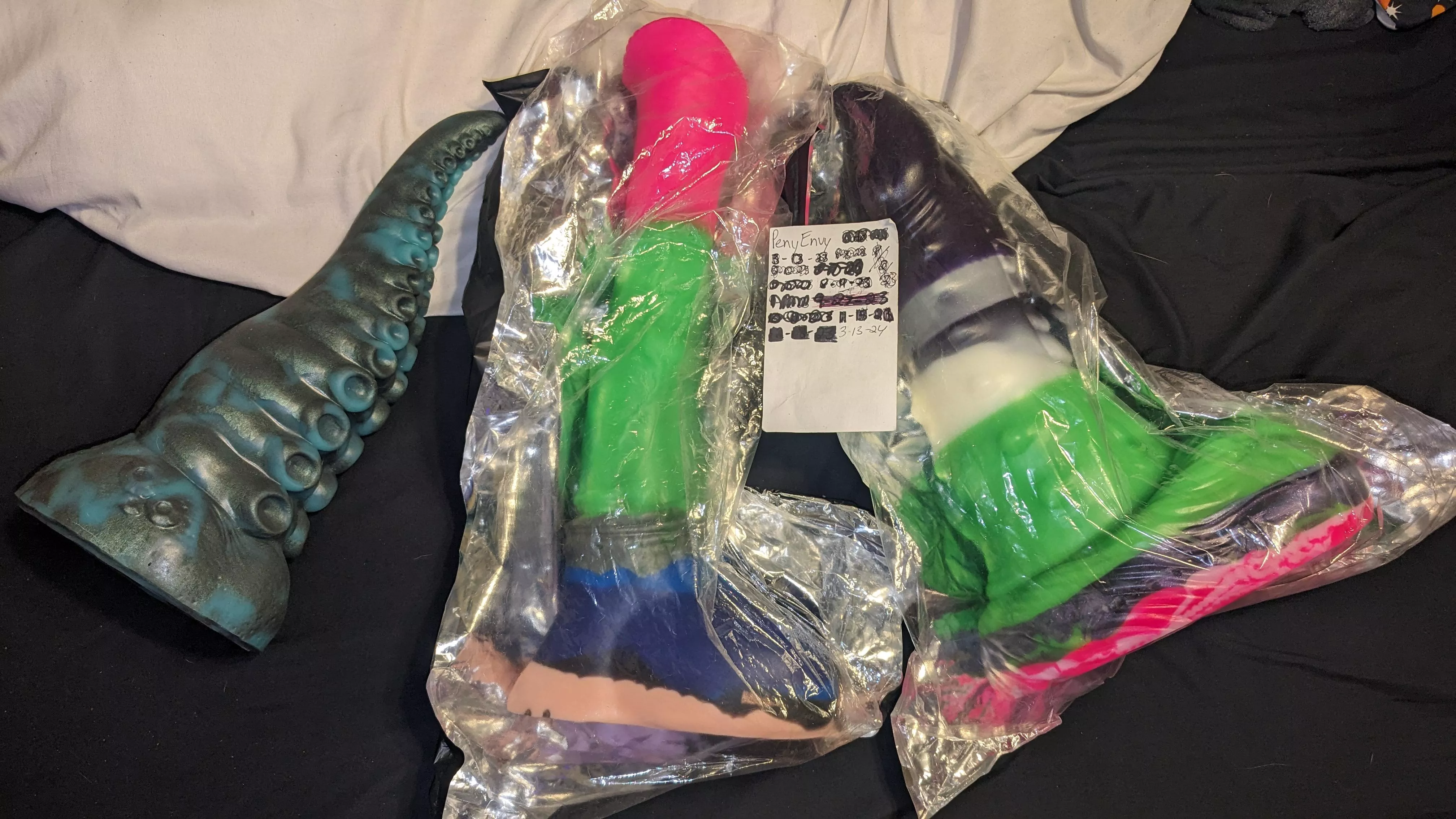 WTS XL Chance Flared, Demon Dick, and Ika with suction cup. $200 ea + shipping posted by PenyEnvy