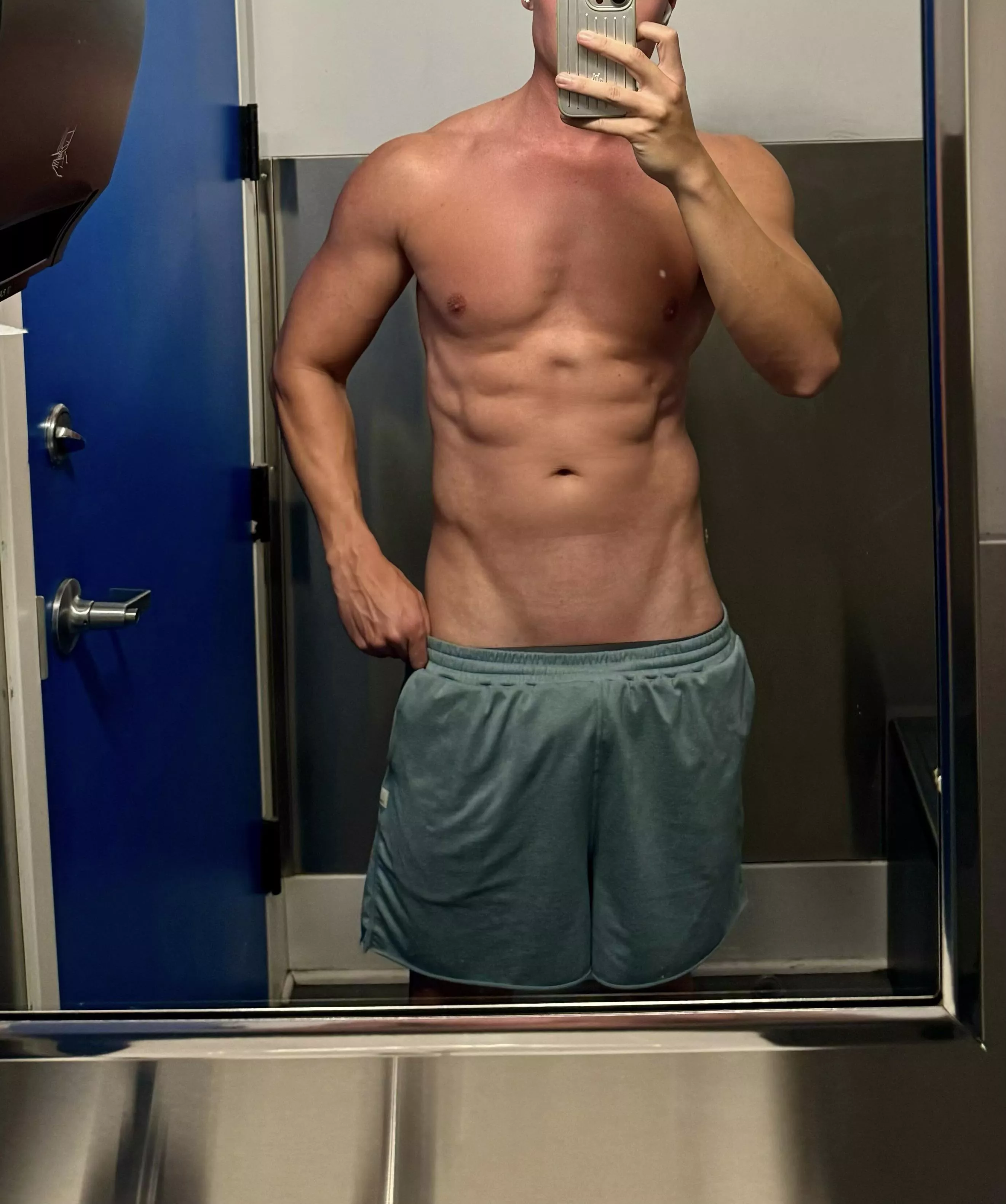 You like a swimmer’s body? posted by Fishoutawater_