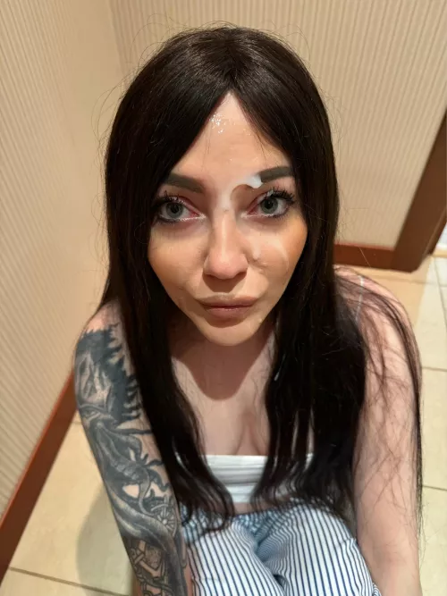 A pretty shot to the face. Cleanup or add? by x_piece_of_me