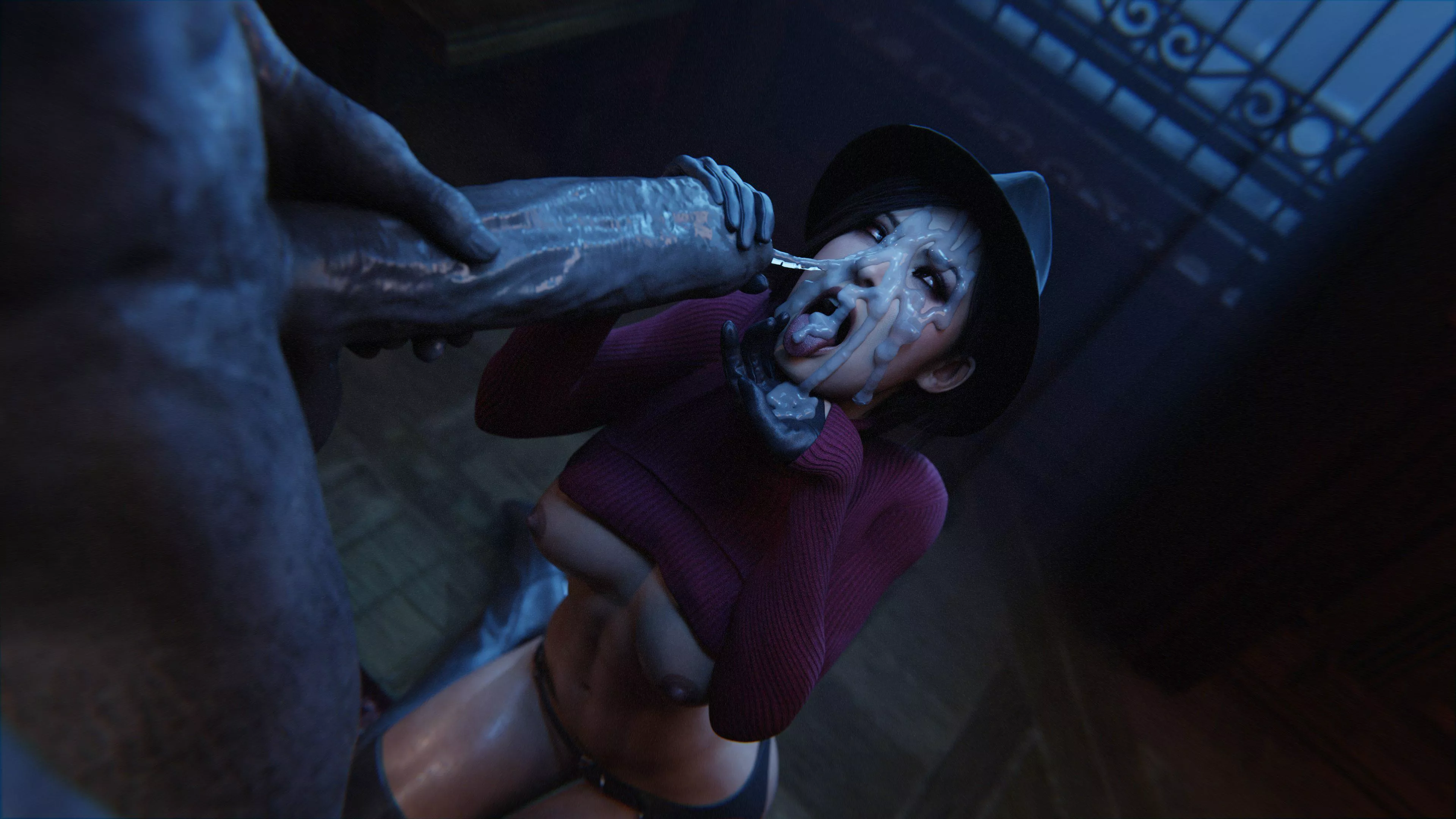 Ada gets a facial (Stephanie) [Resident Evil] posted by Kuro-Oji