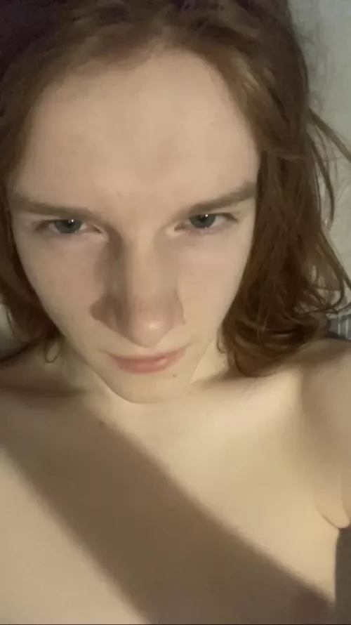 am i cute? by CockHungryRedhead