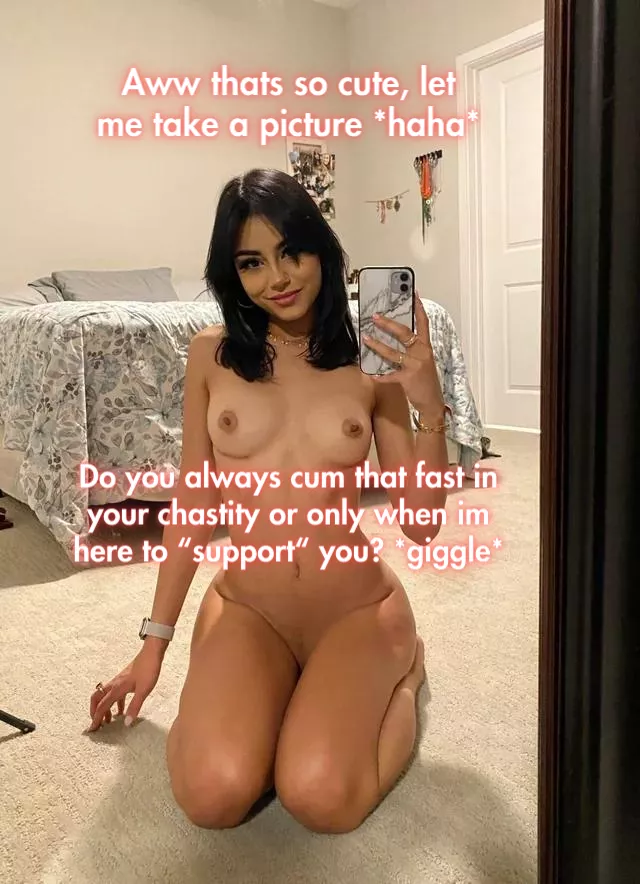 Aww baby that's cute, let me take a picture <3 posted by SteveTheSimp_