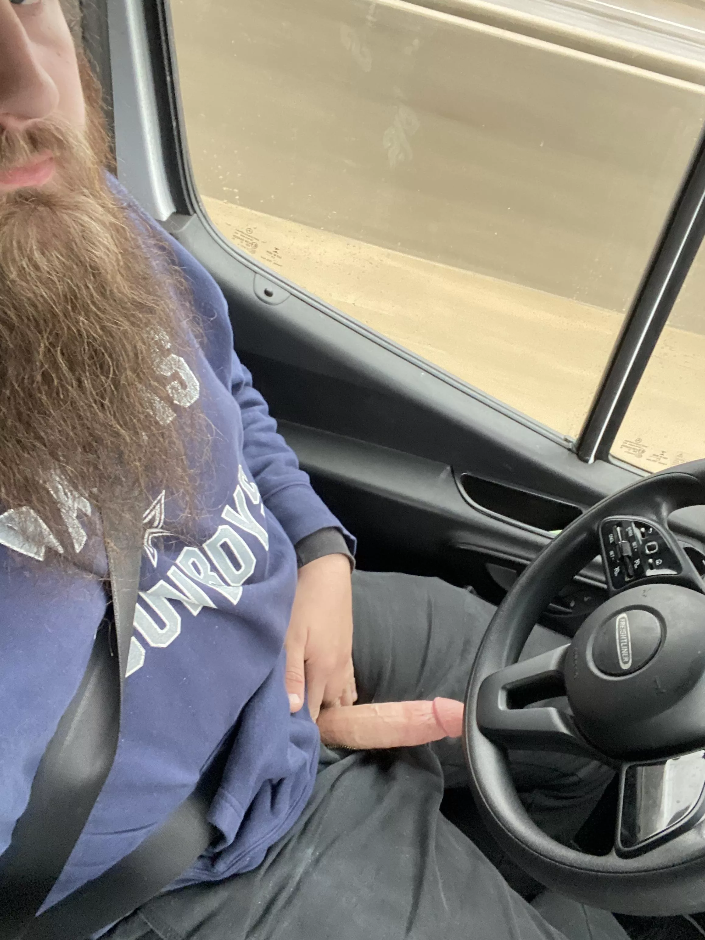 Dick pics on the highway> posted by BeardedErrection