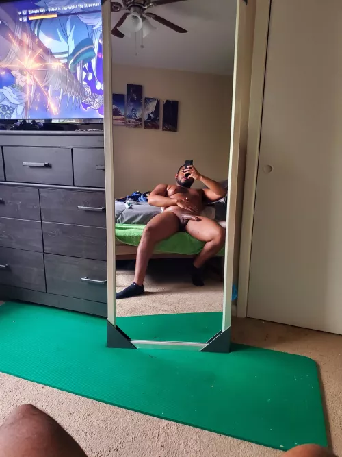 Doesn't my lap look cozy?  by Deckthehalston