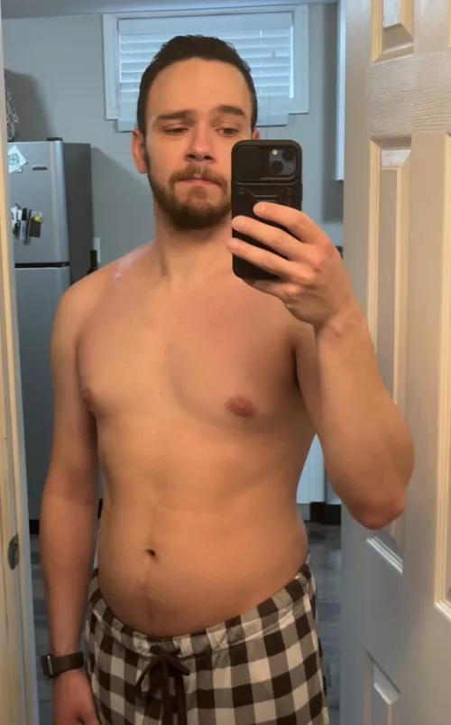 Feeling like I’m not looking too bad right now. Could look a lot worse right?  by jackness_monster