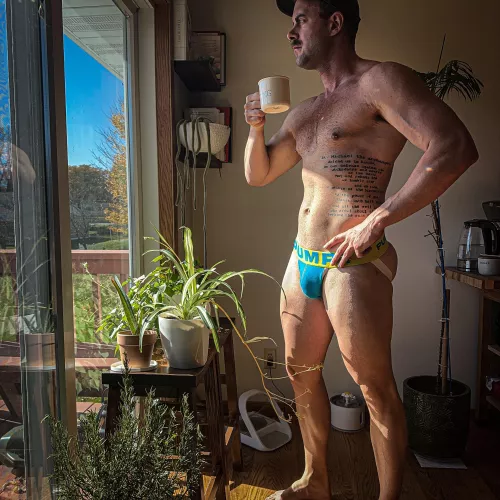 How do you start your morning? I start mine with coffee and sunshine! by just_a_macho_man