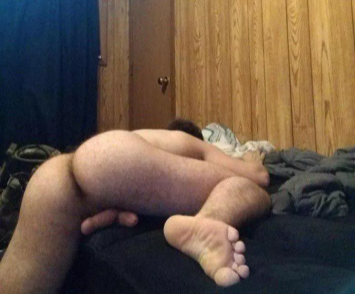 I don't feel attracted to guys, but other guys liking my butt gets me off.  posted by Mission-Aside4279