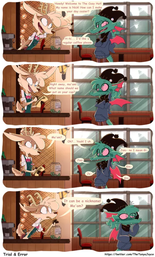 Is that all ma'am? (by @TheTanyaJoyce on Twitter) by SancosityJA