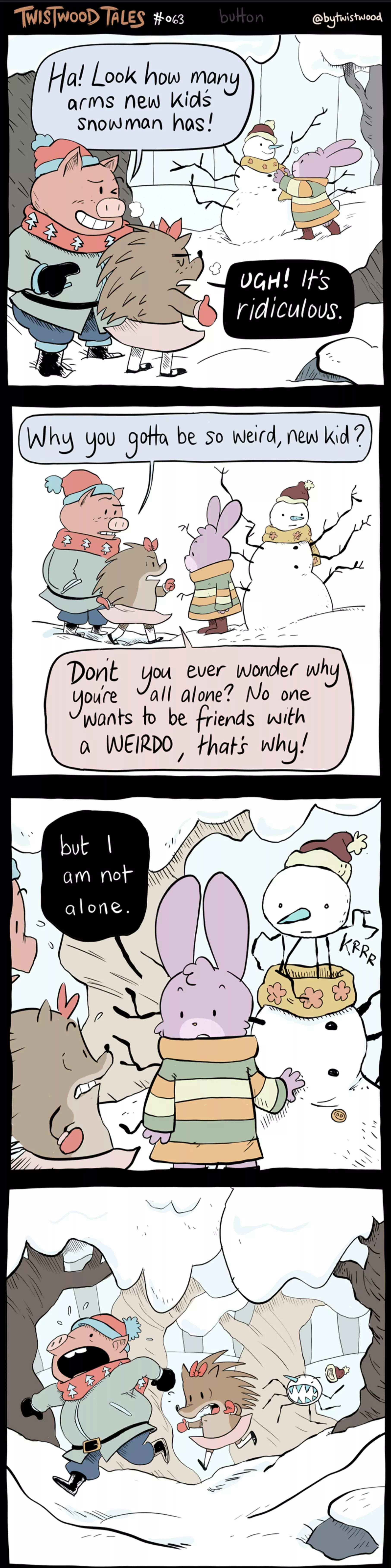 Just be yourself posted by cowlinator