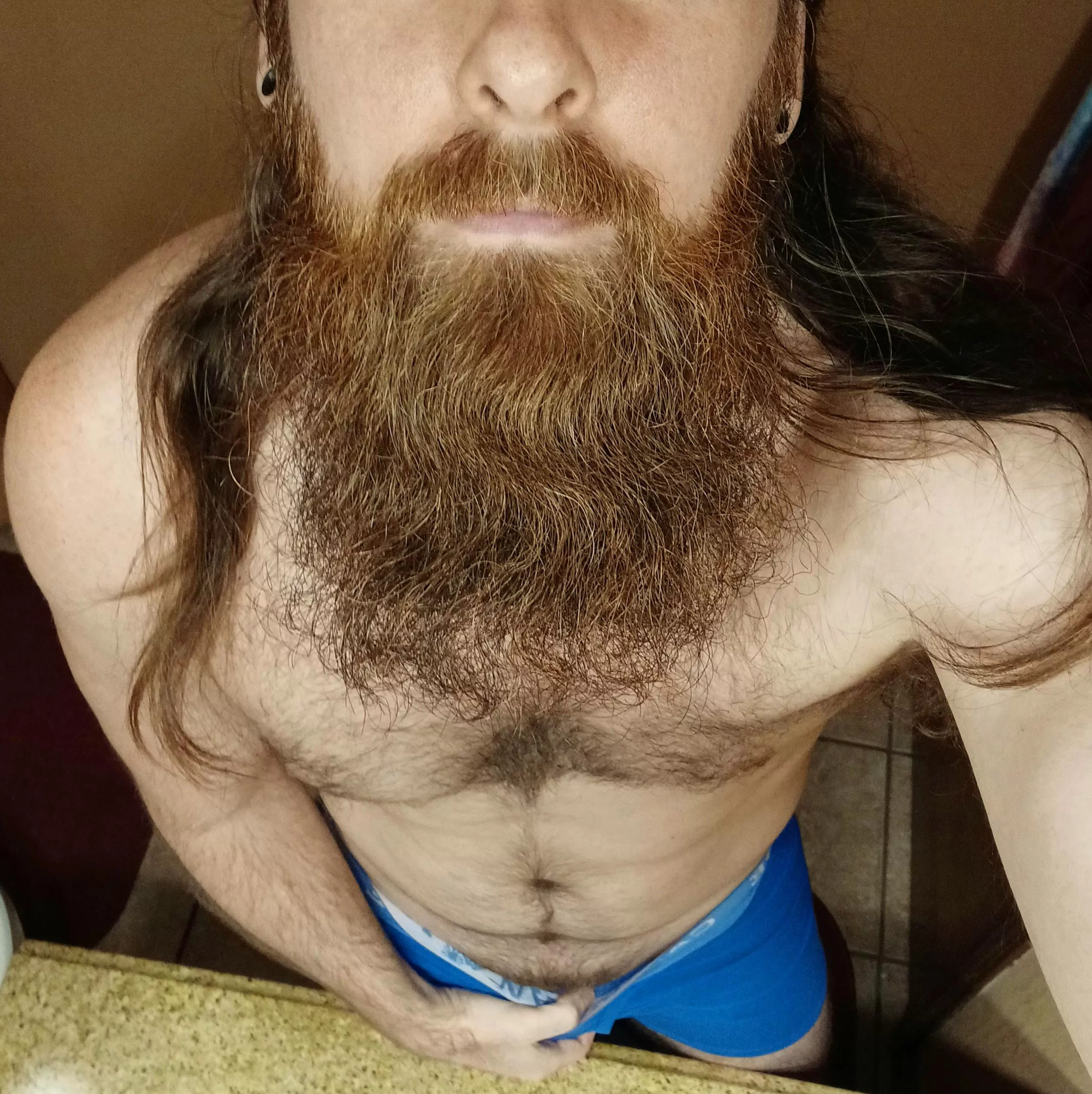 Looking like a wild man  posted by Godless_sky