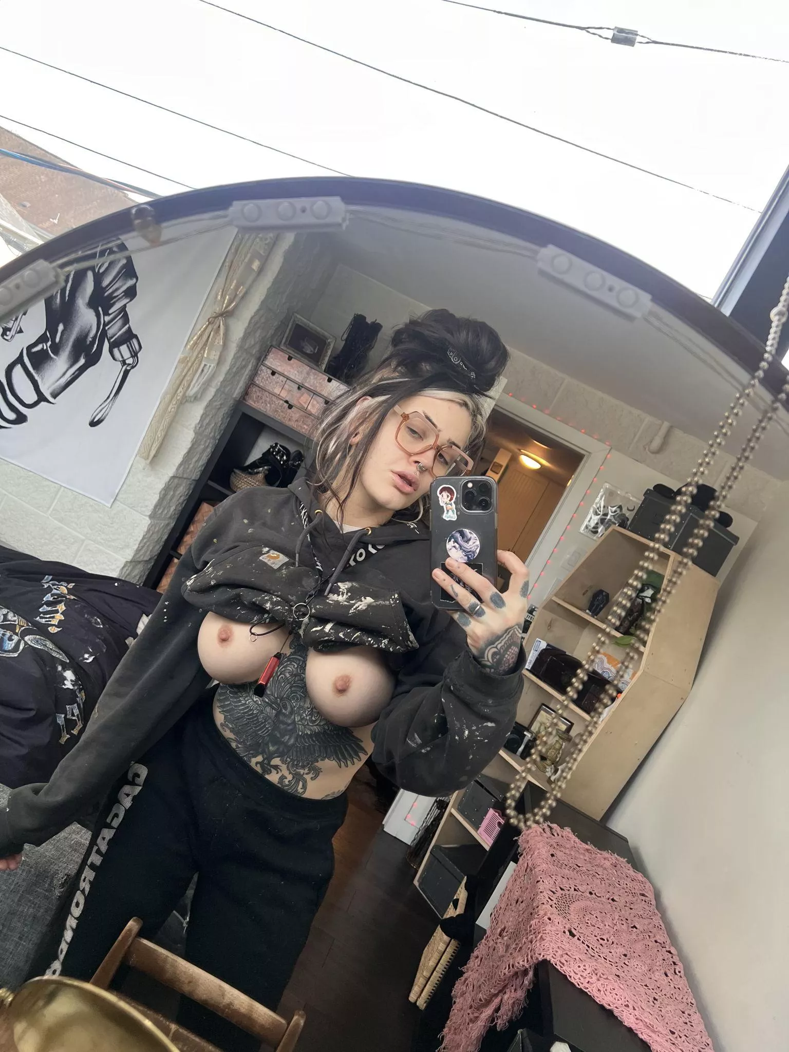 My boobs always get excited when its time to undress posted by sarahmoonsuicide