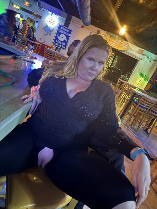 New leggings she wore all night at the bar by youngtexascouple