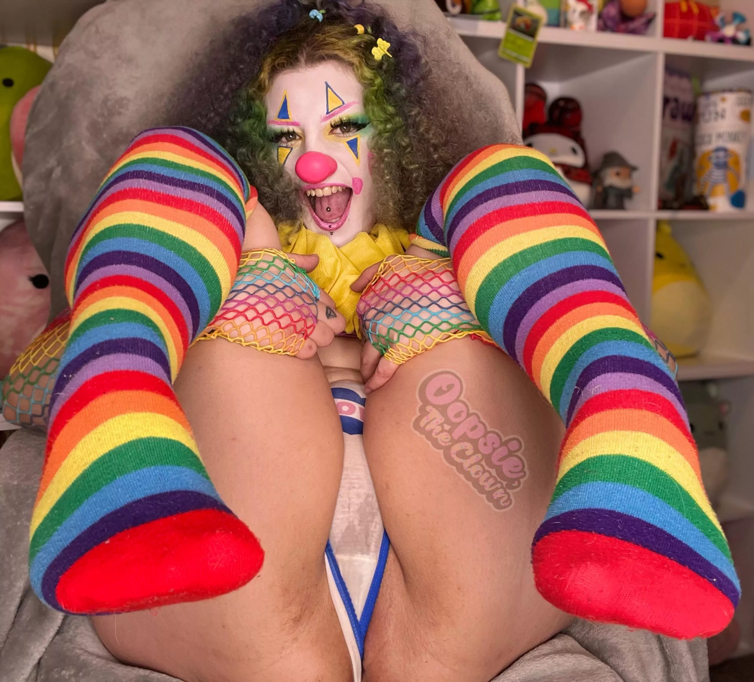 Oops I have myself a wet patch  posted by OopsieTheClown