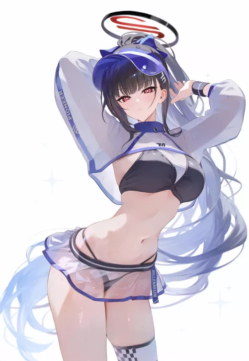 Race Queen Rio [Blue Archive] by CheetahSperm18