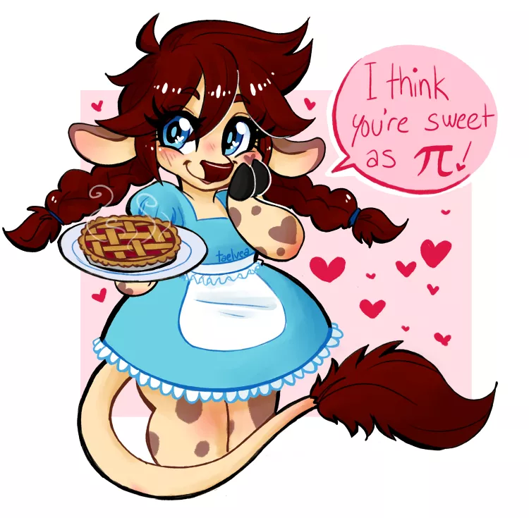 Sweet as Pi <3 [Art by taelvea] posted by taelvea