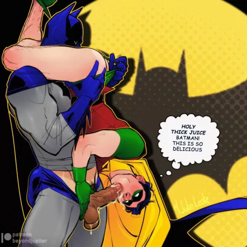 Too busy tonight crime. [Batman] [Robin] (Beyondjupiter) by KSB353