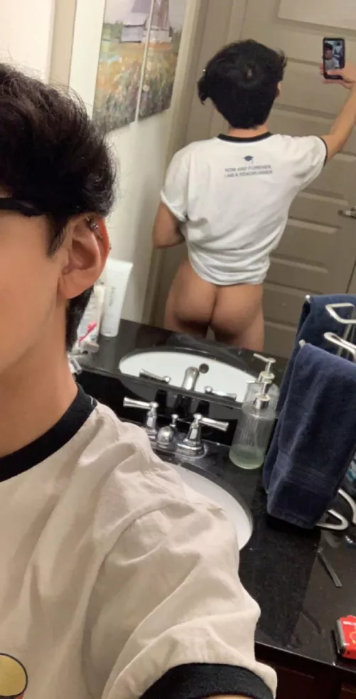 What do y’all think of my little butt? ☺️ by Dense_Opportunity456