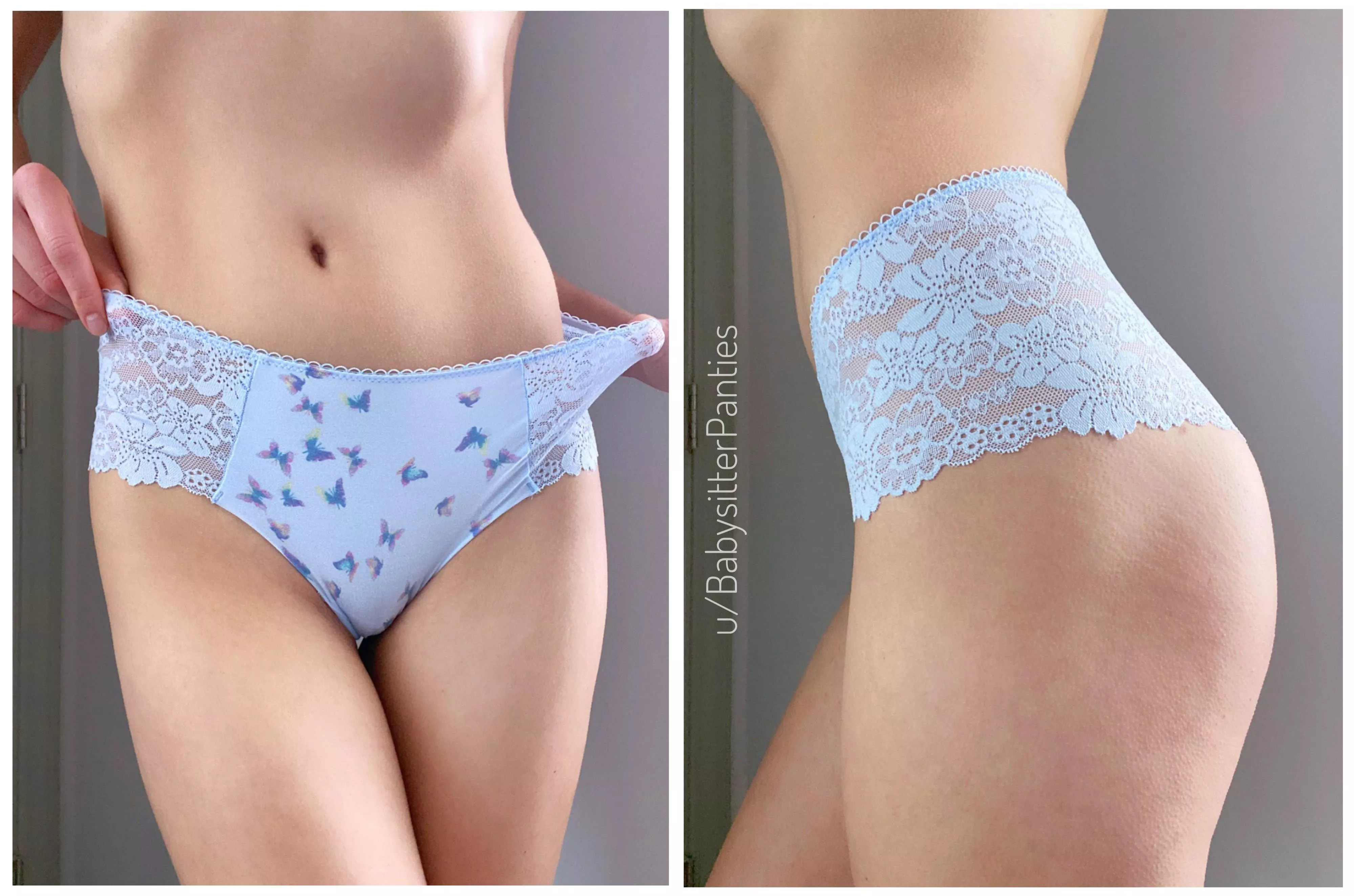 What type of out[f]it do you think I’ll wear this under? Do you think panty lines will show through? 🤔😜 posted by BabysitterPanties